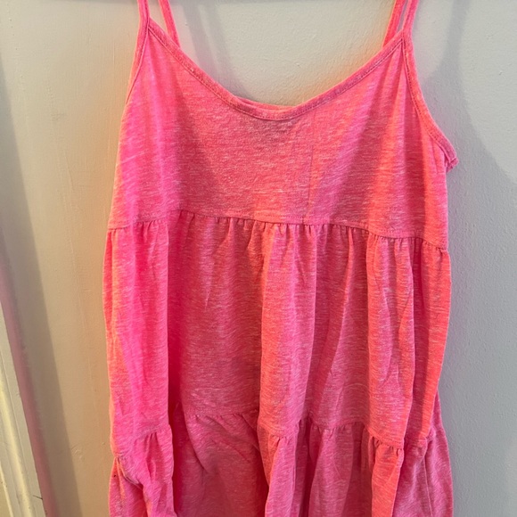 Topshop coverup dress, pink, size 2 - Picture 3 of 6